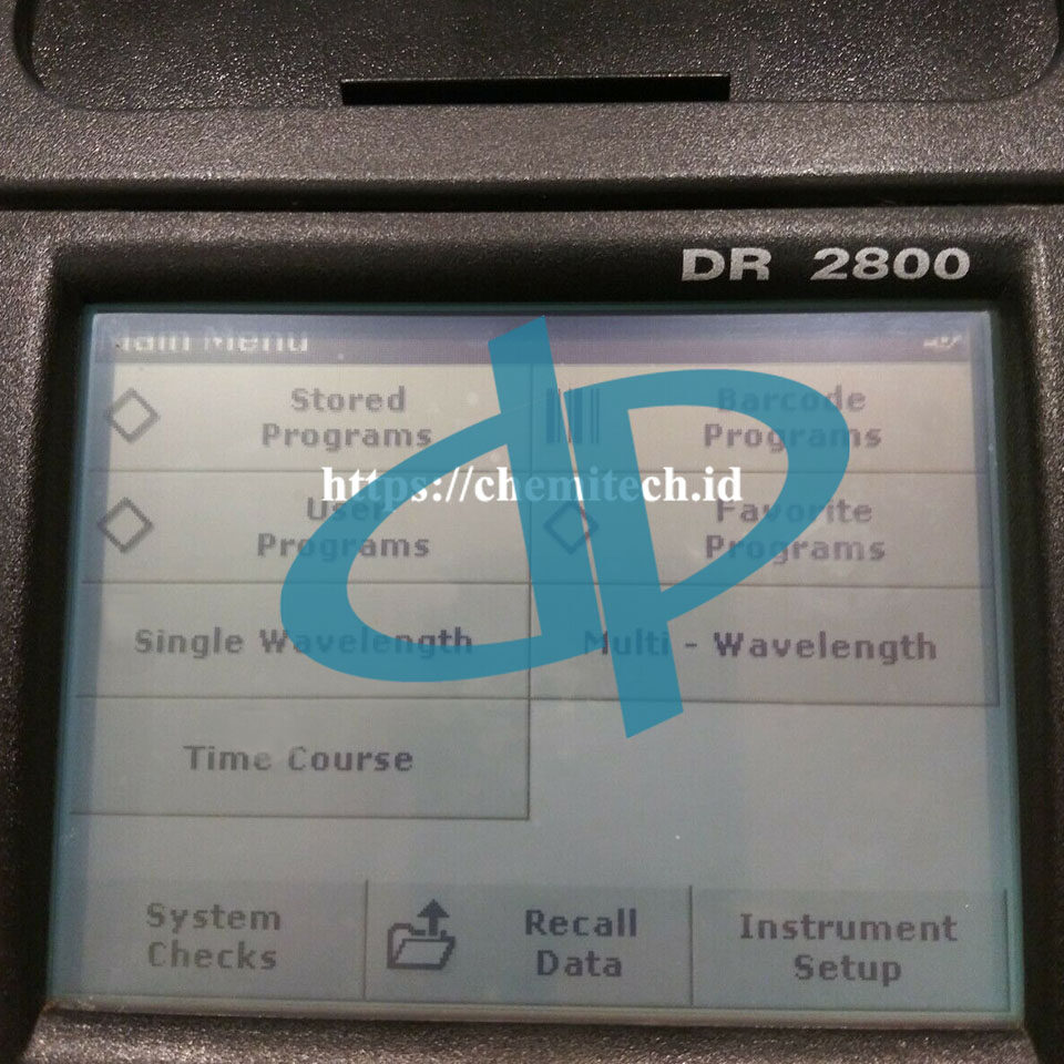 Service Toucscreen LCD Hach DR2800 Spectrophotometer 2