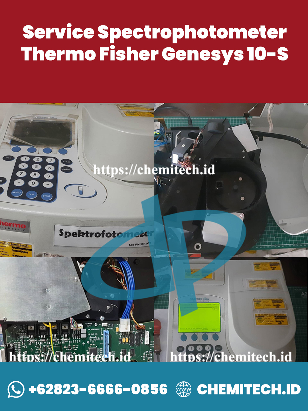 Web Stories - Service Spectrophotometer Thermo Fisher Genesys 10-S